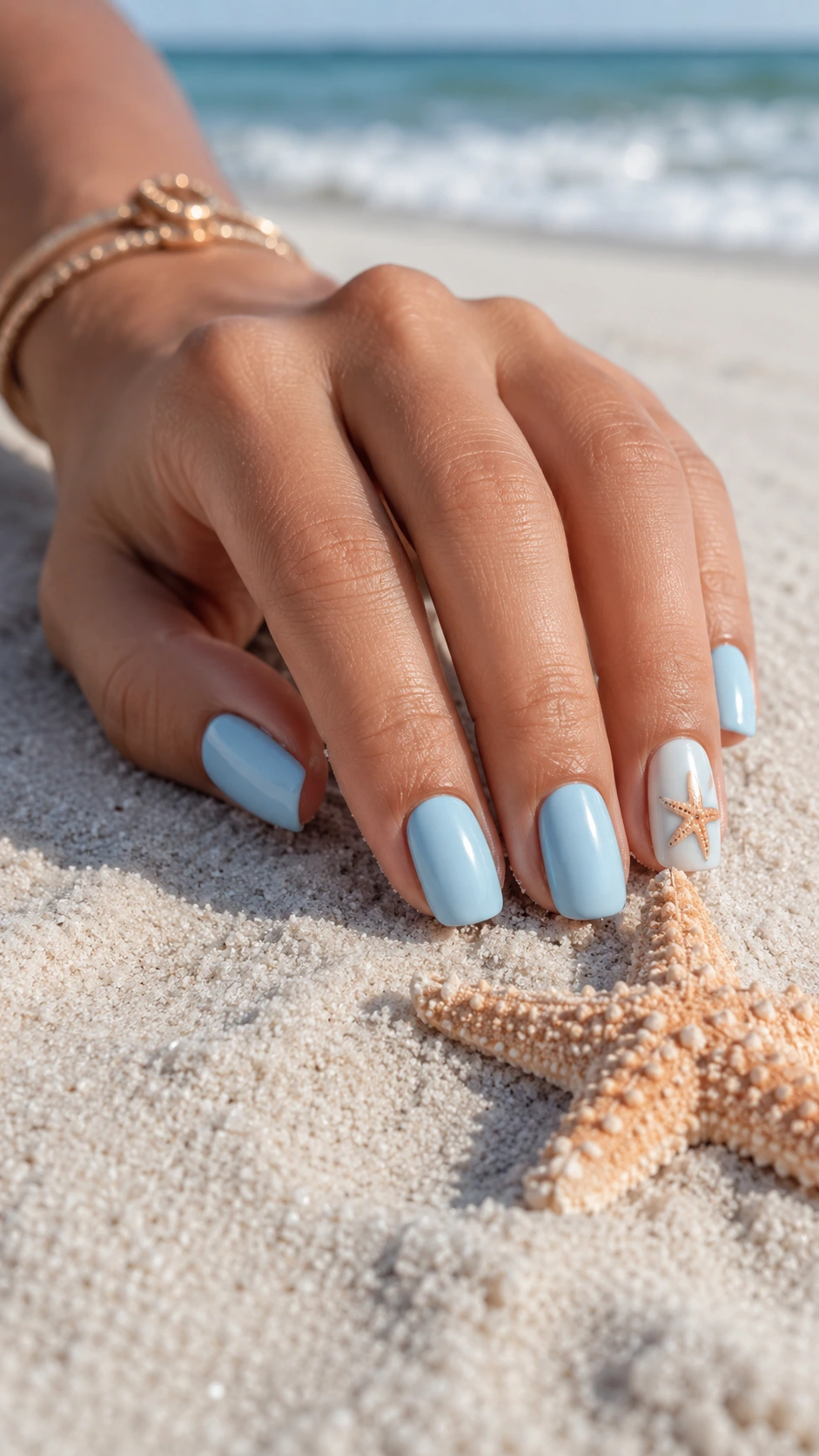 starfish detail surfside nails