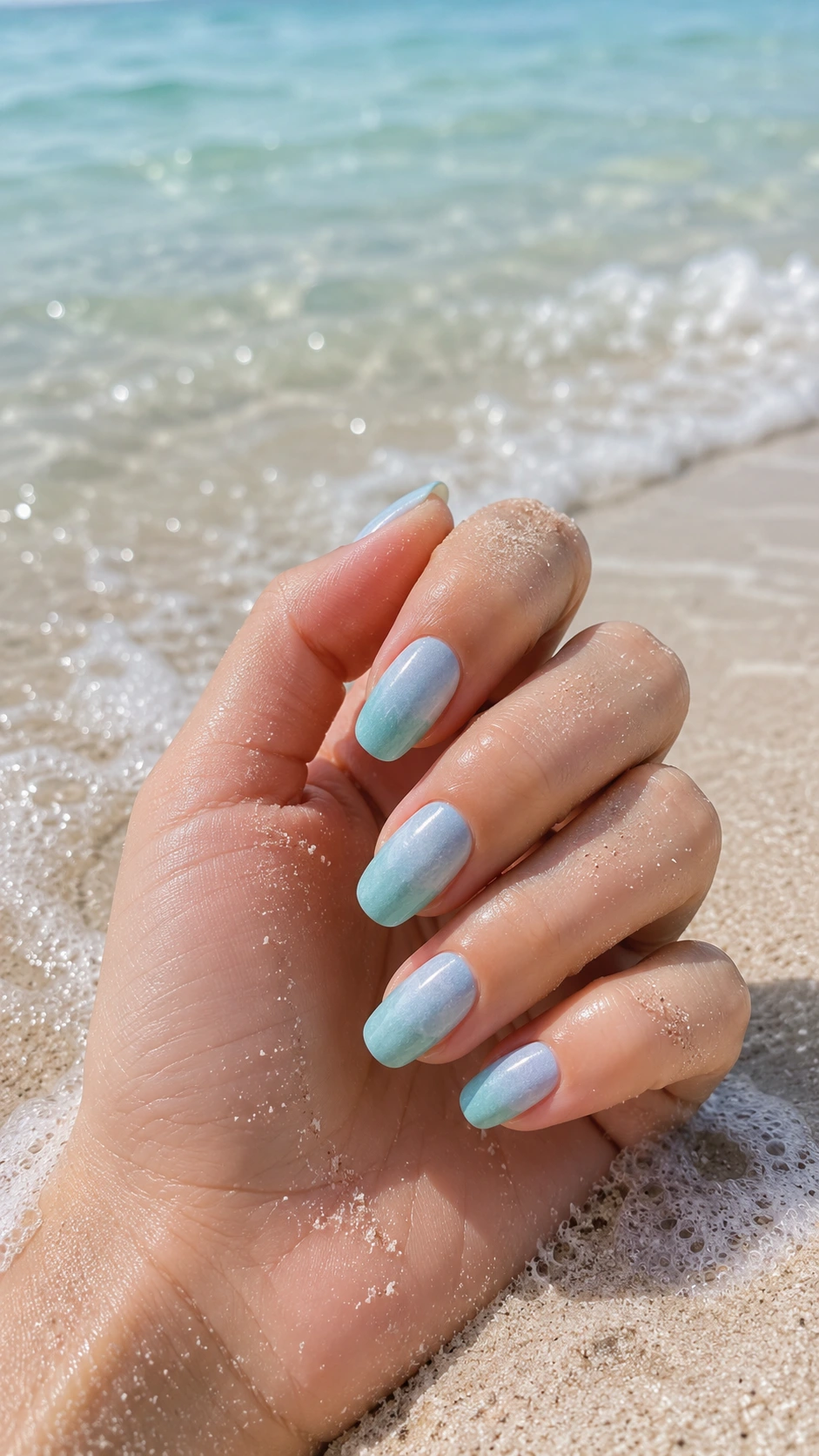 sea glass surfside nails polish