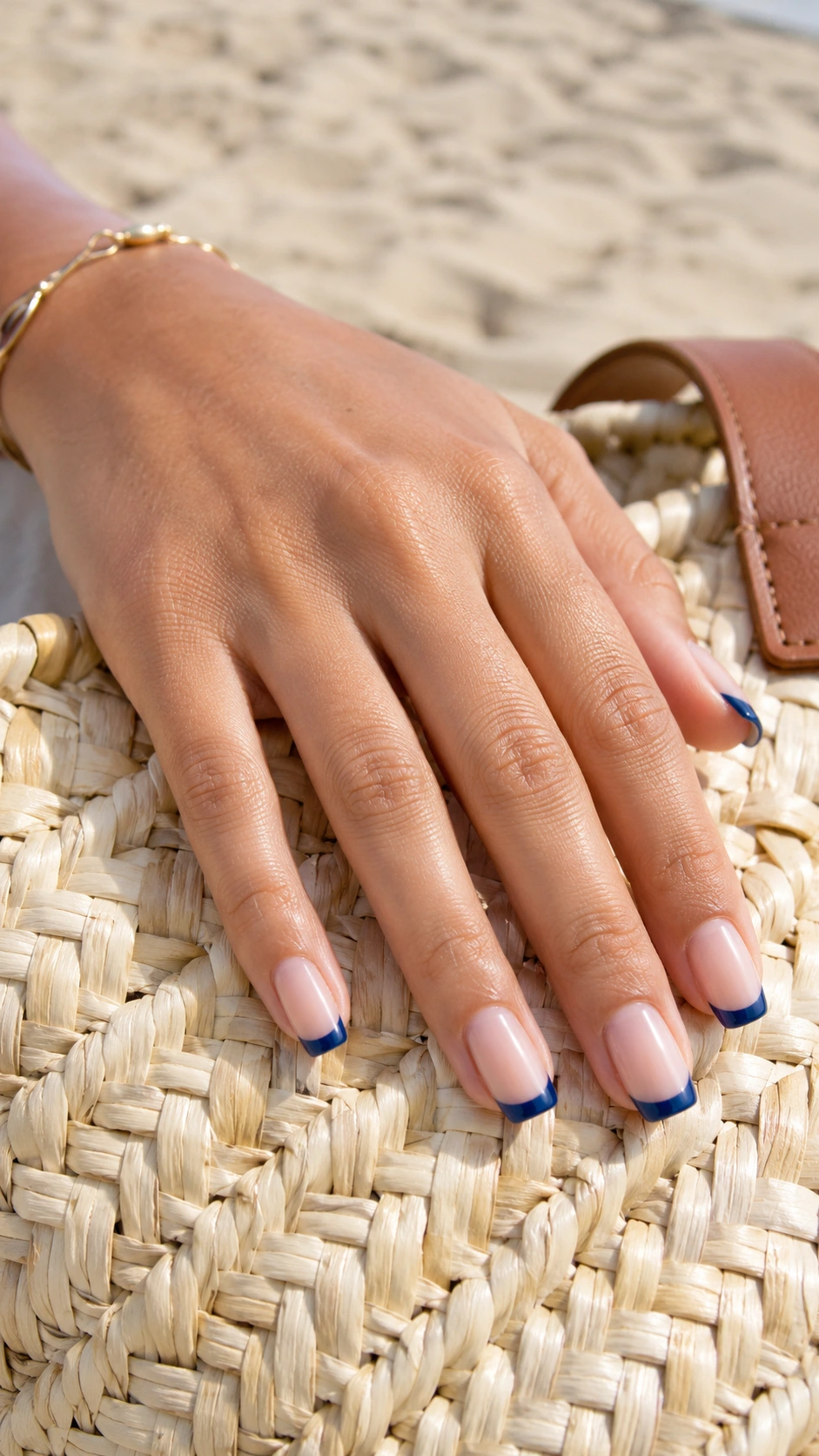 ocean blue french tip surfside nails