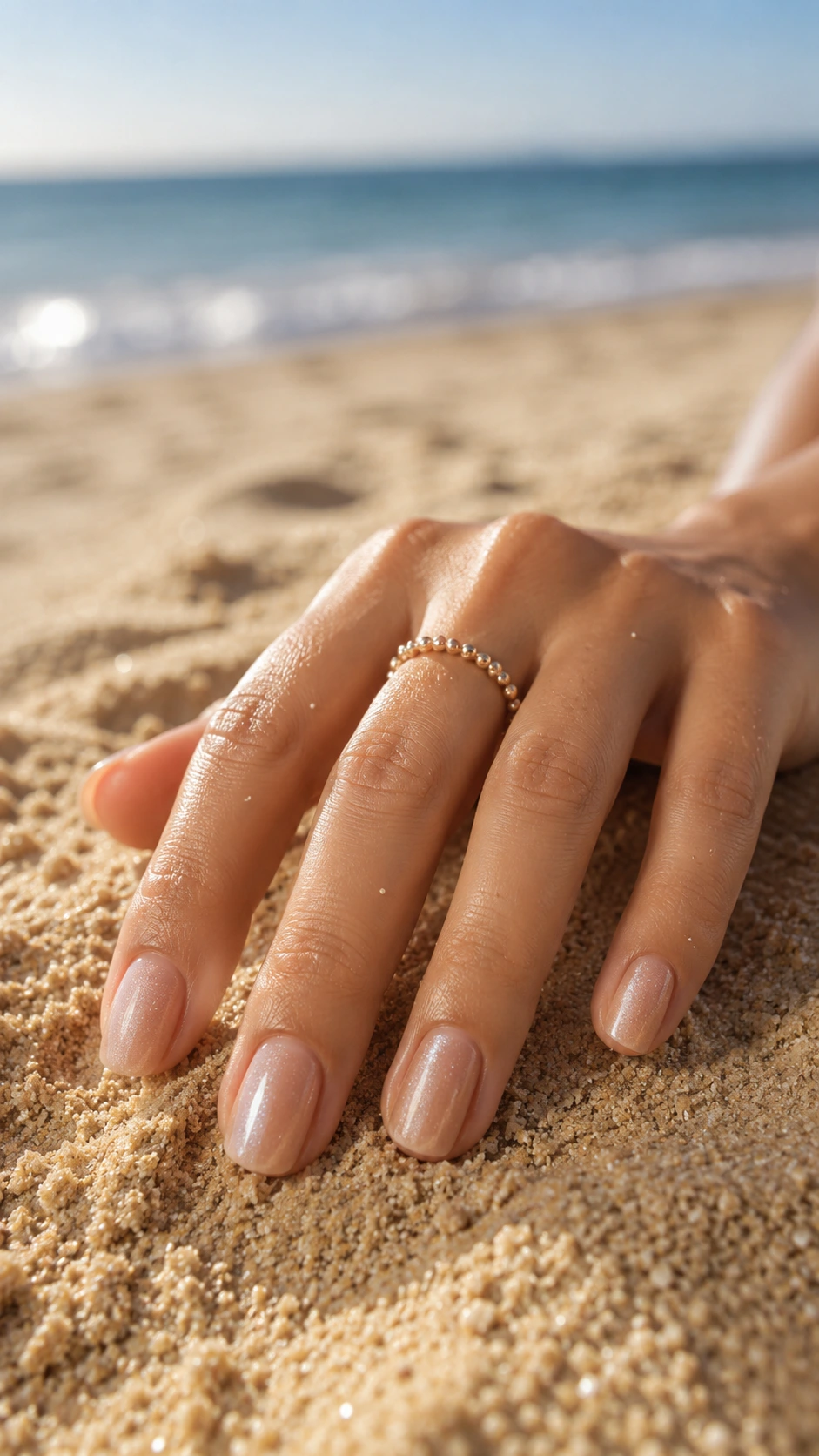 sandy shimmer surfside nails nude