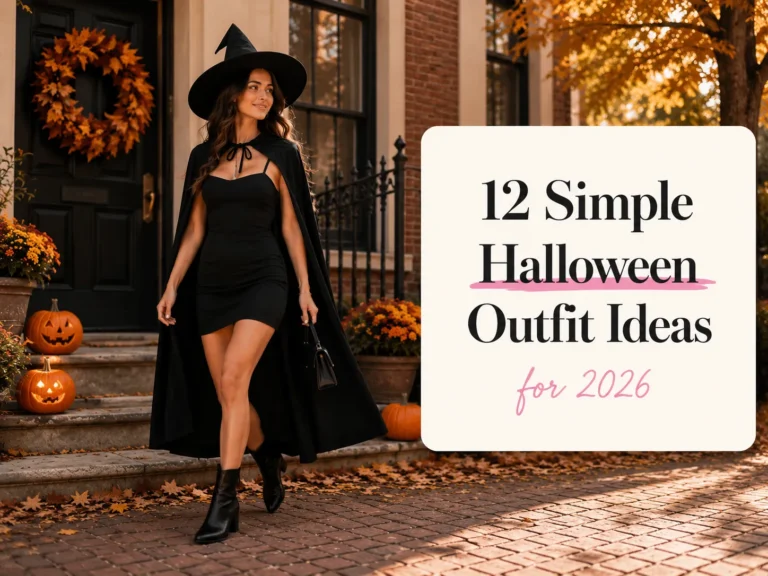 Simple Halloween Outfit Ideas