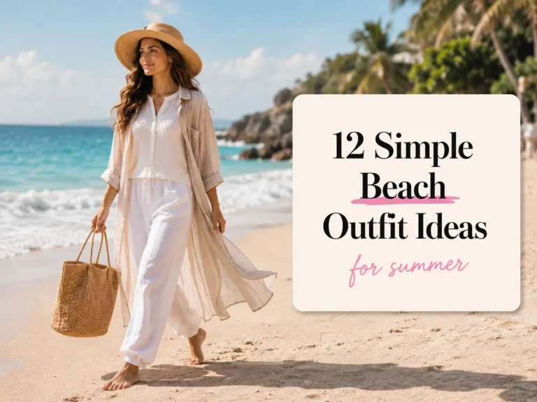 SIMPLE BEACH OUTFIT IDEAS