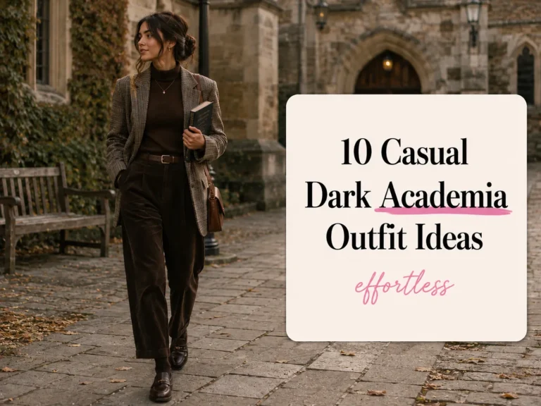 casual dark academia outfits